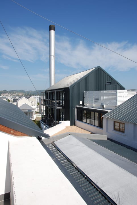 Blick von unserem Balkon Turbine Hotel & Spa