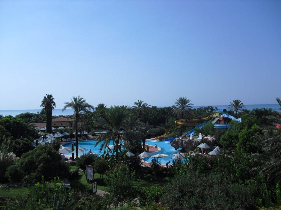 Aussicht auf Rutschen, Pool Belconti Resort Hotel