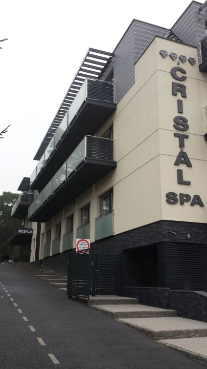 Seite mit Rezeption Hotel Cristal SPA