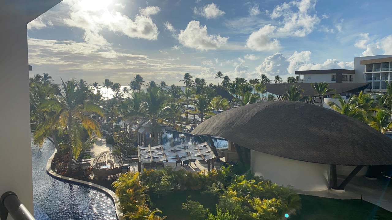 Ausblick Hyatt Ziva Cap Cana
