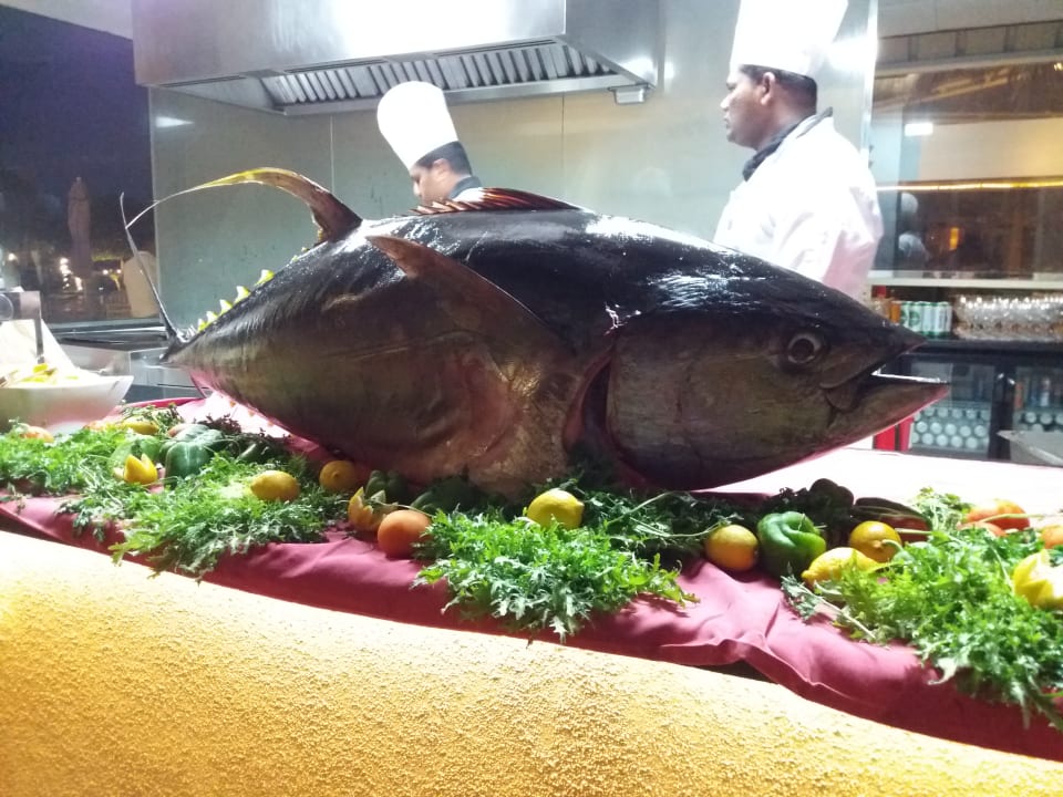 Show Koch im Aussenbereich Wyndham Garden Salalah Mirbat