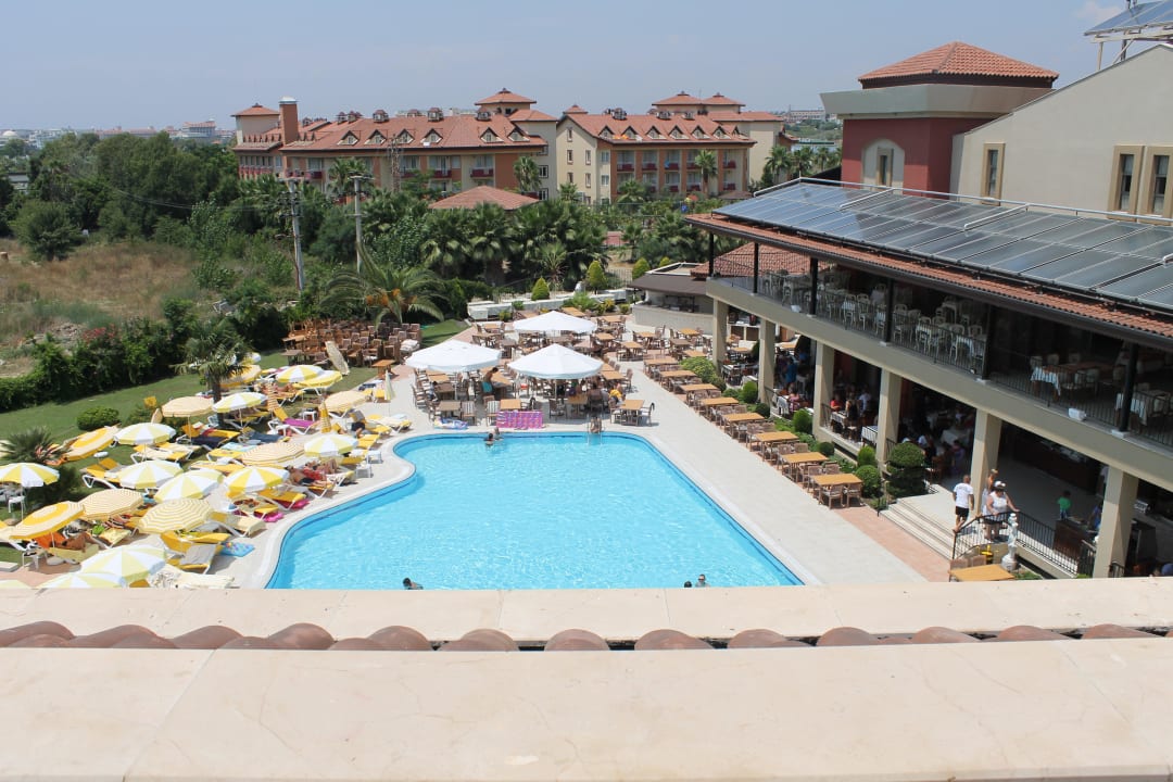 Blick vom Balkon Hotel Victory Resort