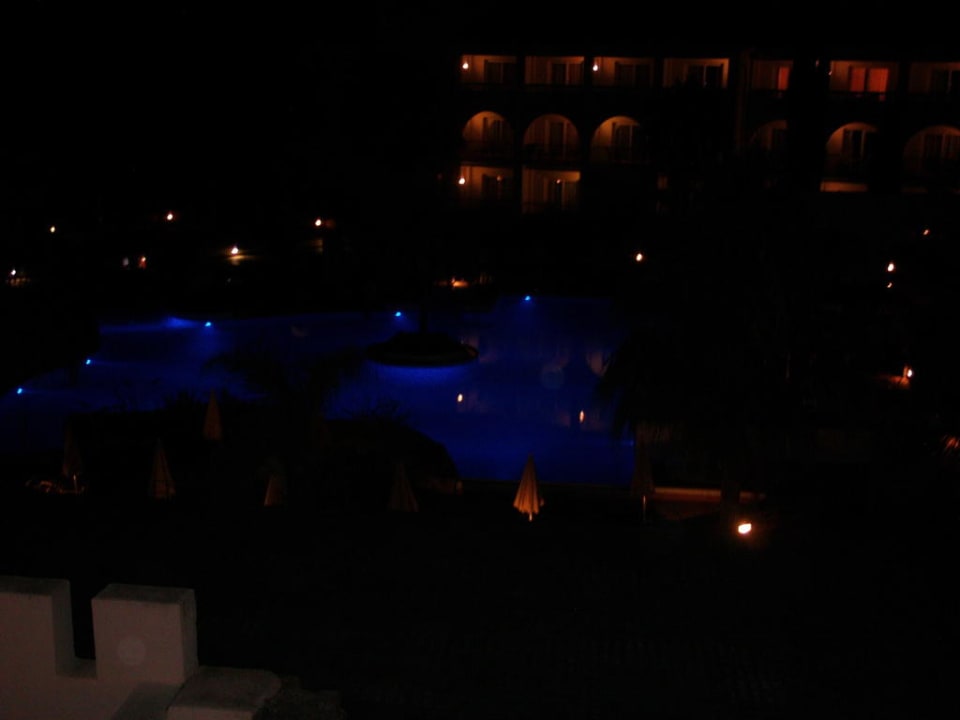 Zimmerblick bei Nacht Fuerte Conil-Resort