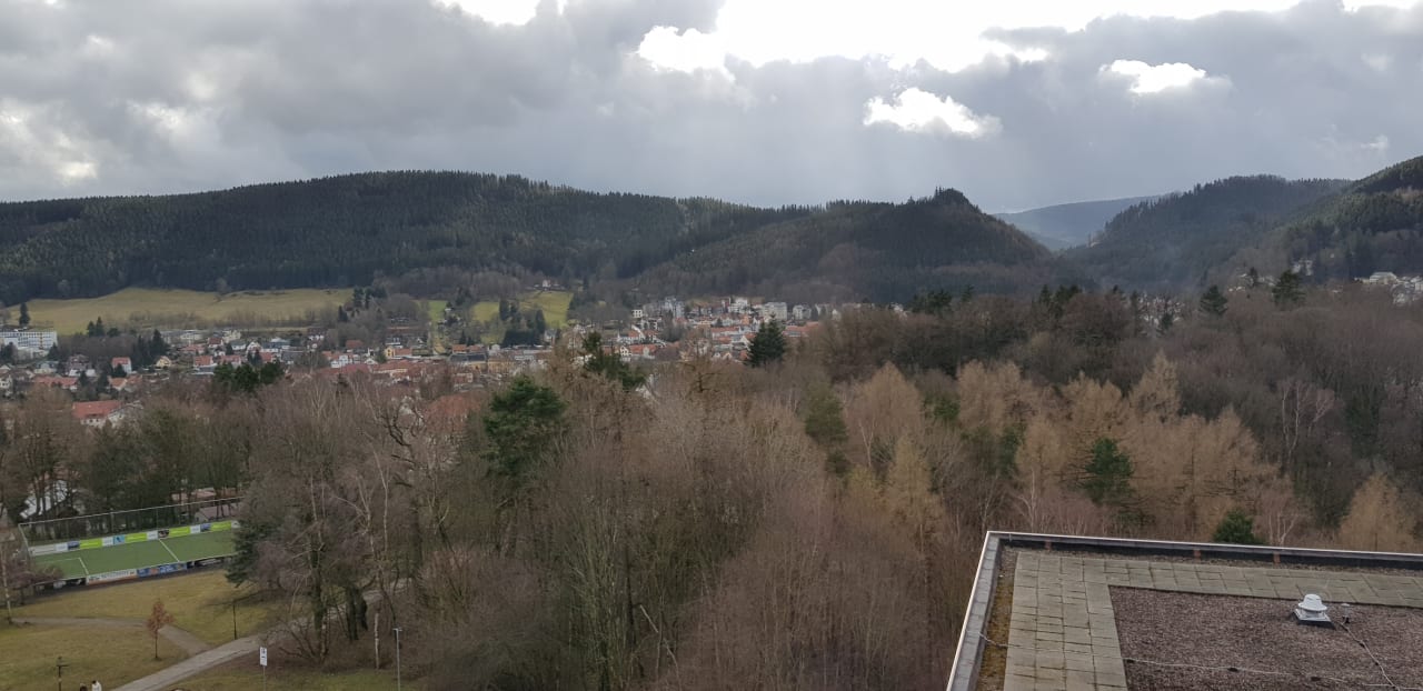 Ausblick AHORN Berghotel Friedrichroda