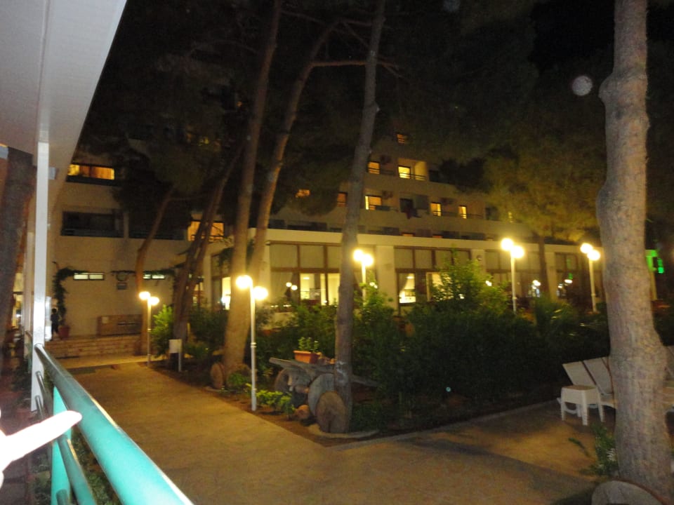 Widok z lobby na restauracje Hotel Grand Efe