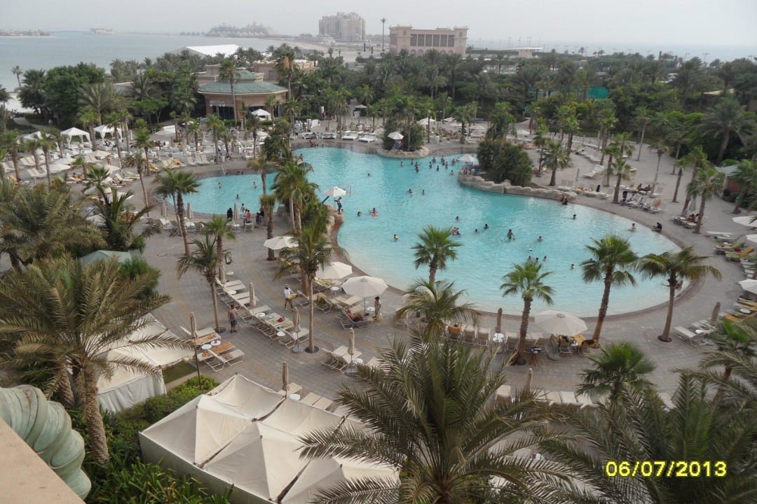 Blick vom Fenster Atlantis, The Palm