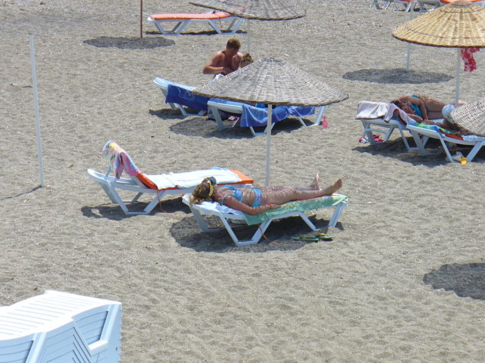 Blick auf den Strand Dogan Beach Resort & Spa