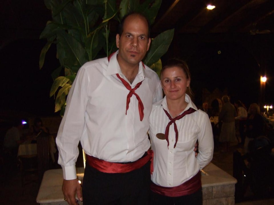 Unsere guten Seelen vom Service Hotel Kalithea Horizon Royal