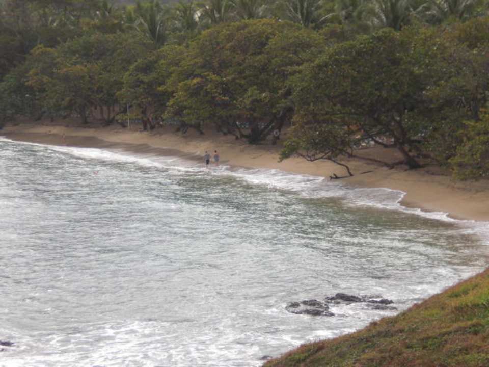 Strand vom Aussichtsturm aus Playabachata Hotel