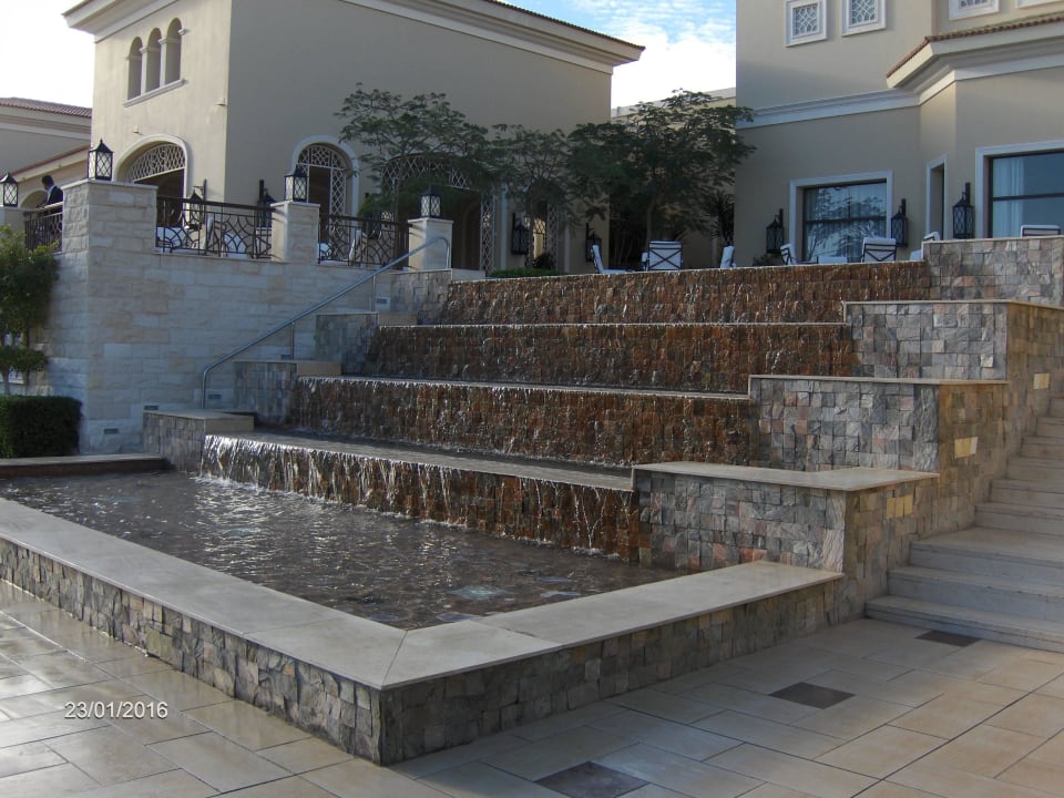 Waterfall by terrace JAZ Aquamarine Resort
