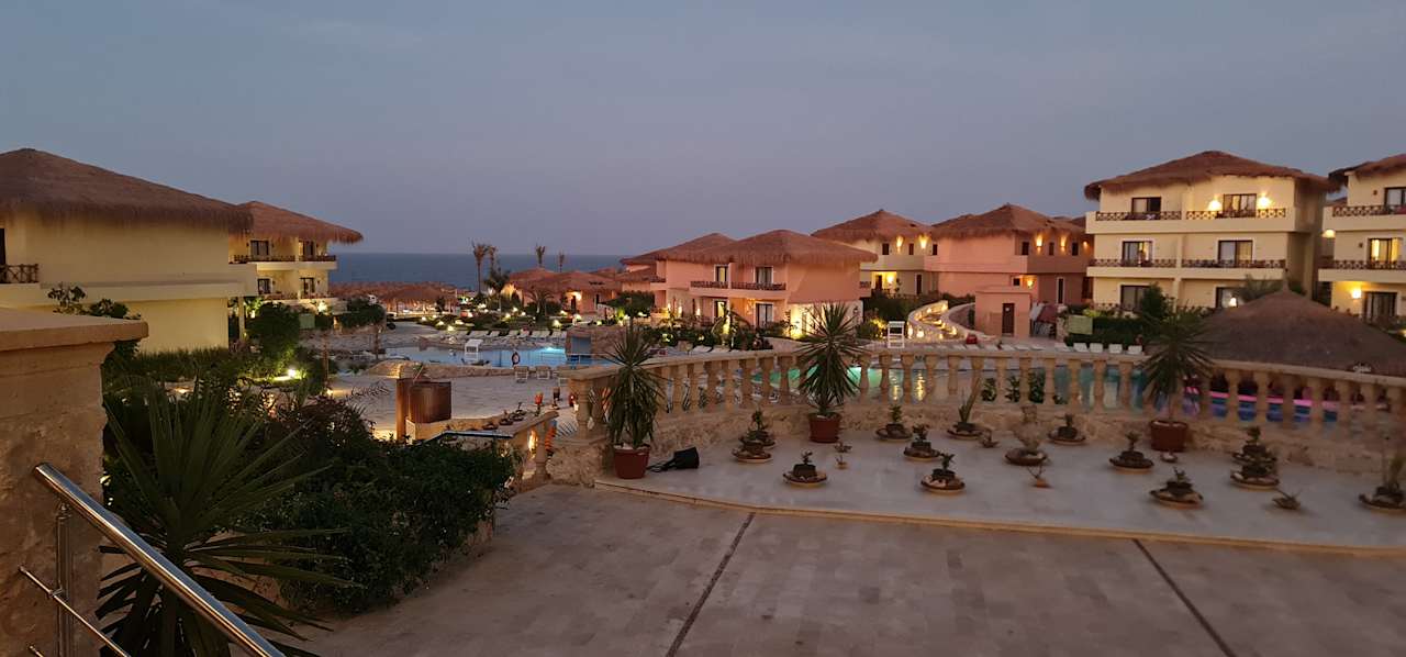 Ausblick Amarina Jannah Resort & Aqua Park Marsa Alam