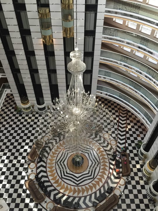  Sicht von Oben auf die Lobby Hotel Delphin Imperial