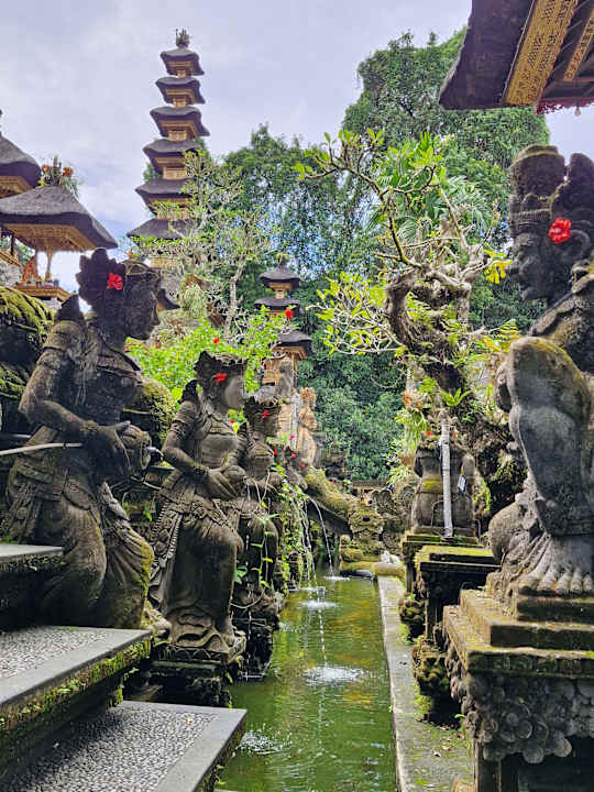 Ausblick Hotel Tjampuhan