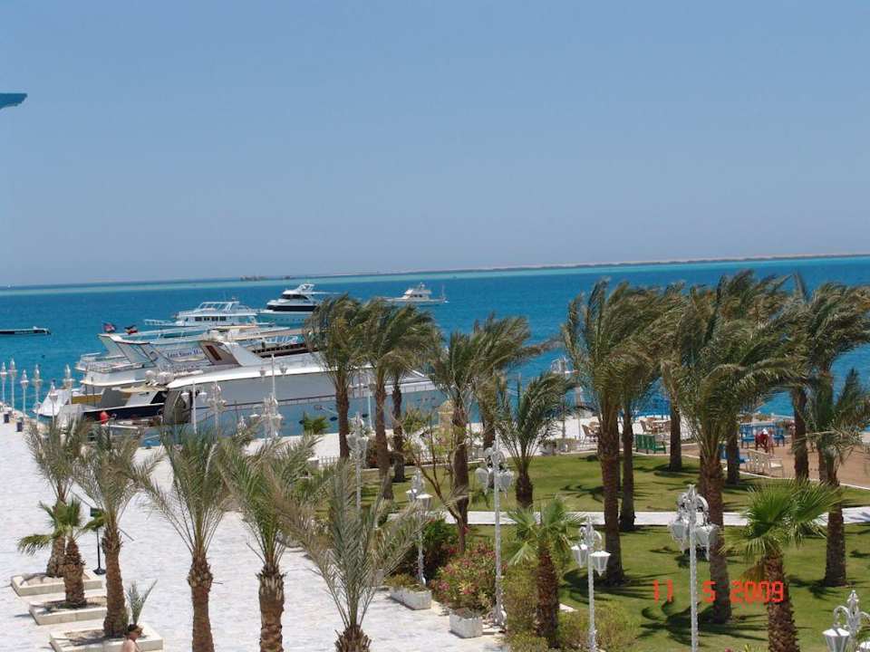 Ausblick Zimmer 927 The Grand Hotel Hurghada
