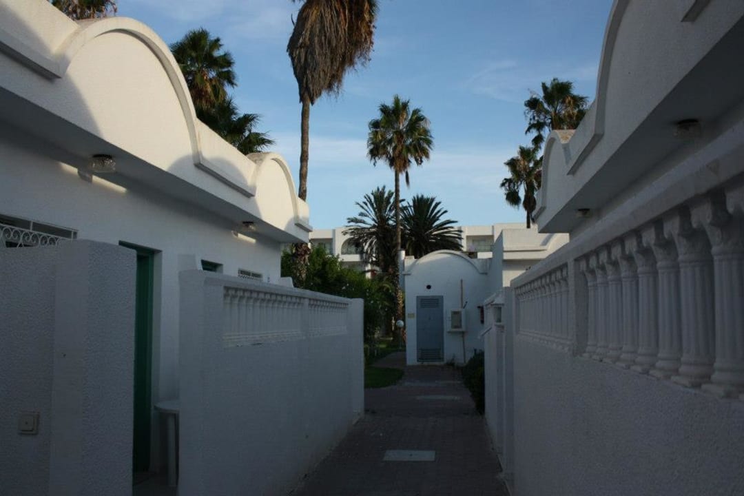 Gang zu unserem schönen Bungalow El Mouradi Club Kantaoui