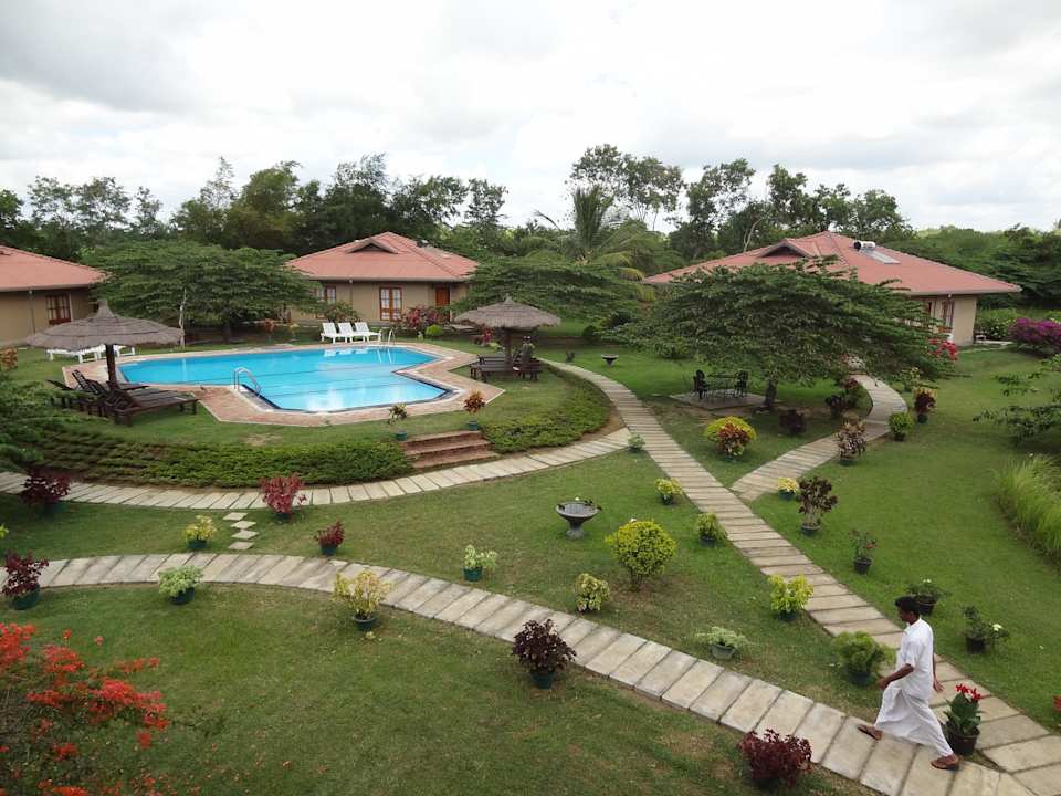 Blick vom Restaurant Hibiscus Garden Hotel