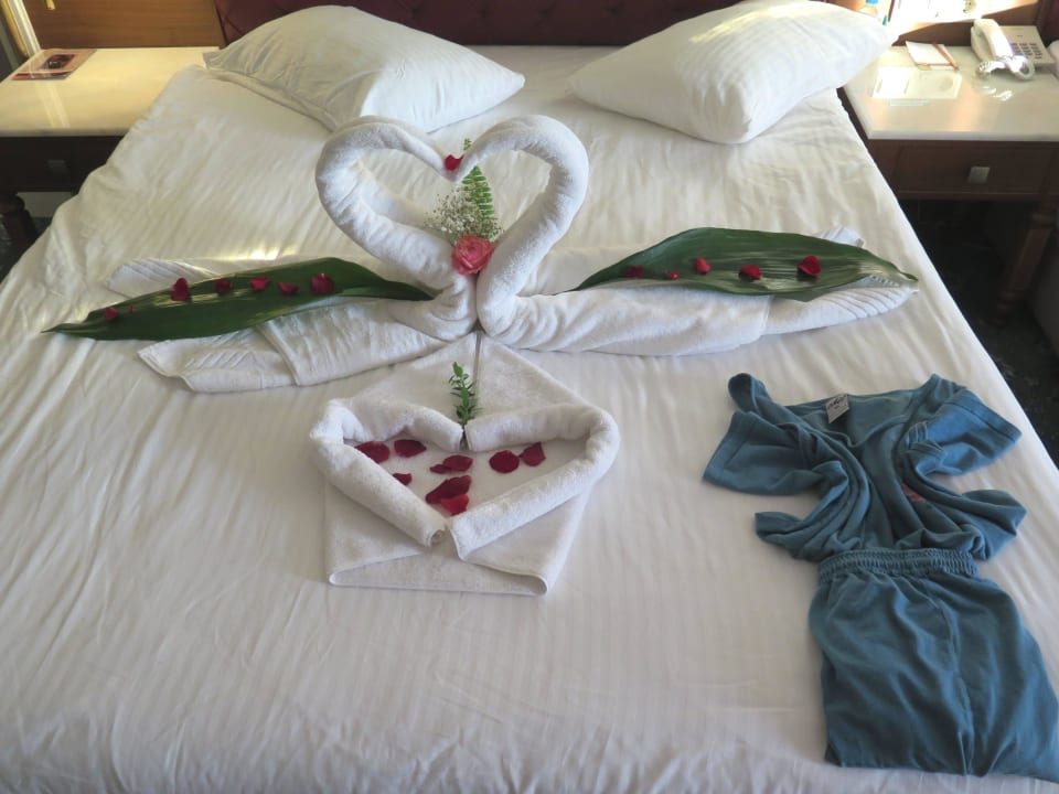 Das Dankeschön des Zimmermädchens Royal Taj Mahal Hotel