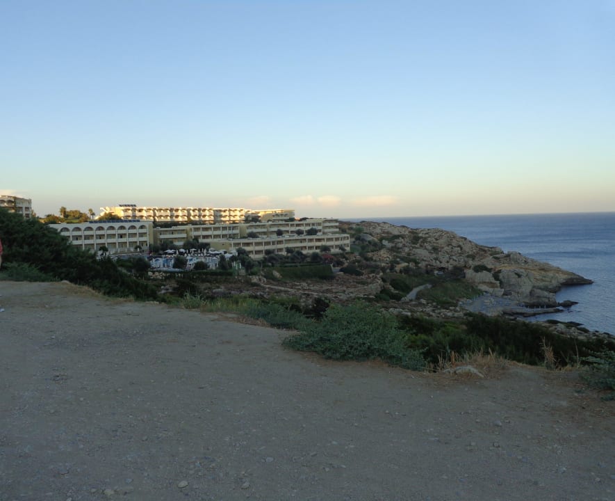 Blick auf das Resort Hotel Kalithea Horizon Royal