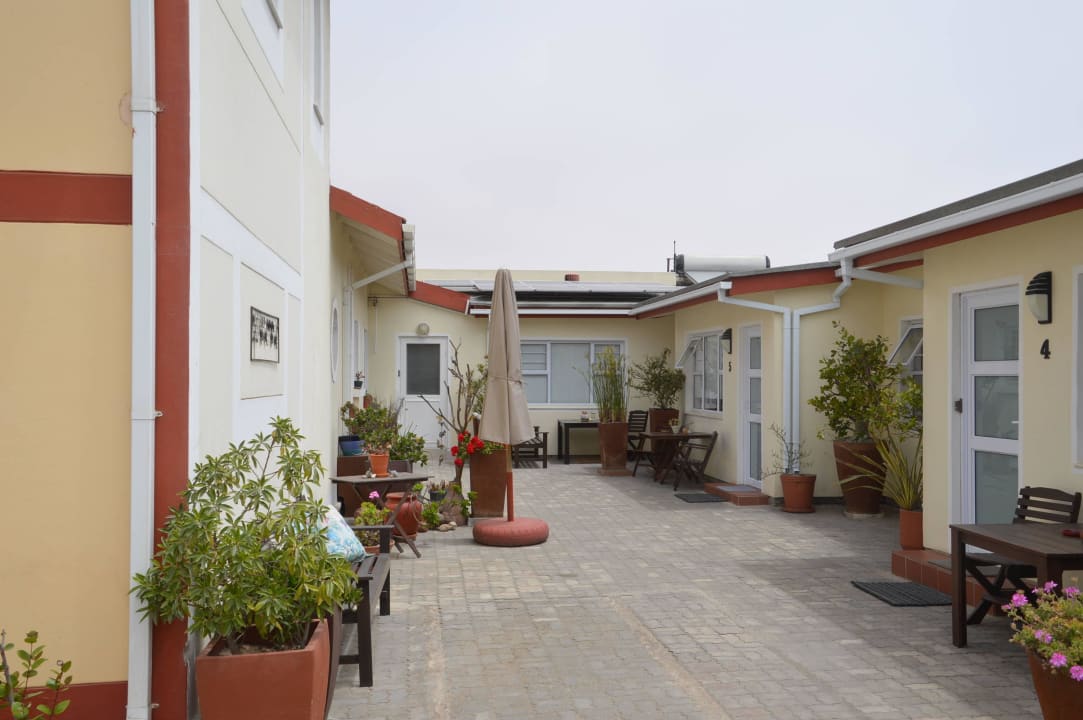 Innenhof Meike's Guesthouse