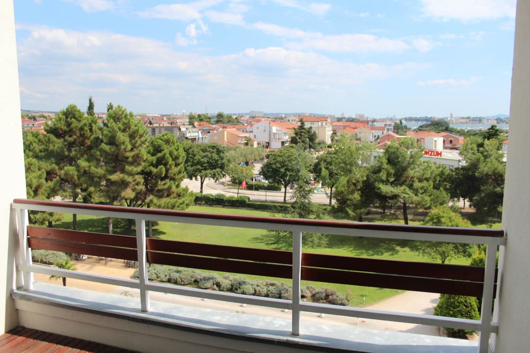 Ausblick vom Balkon in Richtung Zadar Falkensteiner Club Funimation Borik