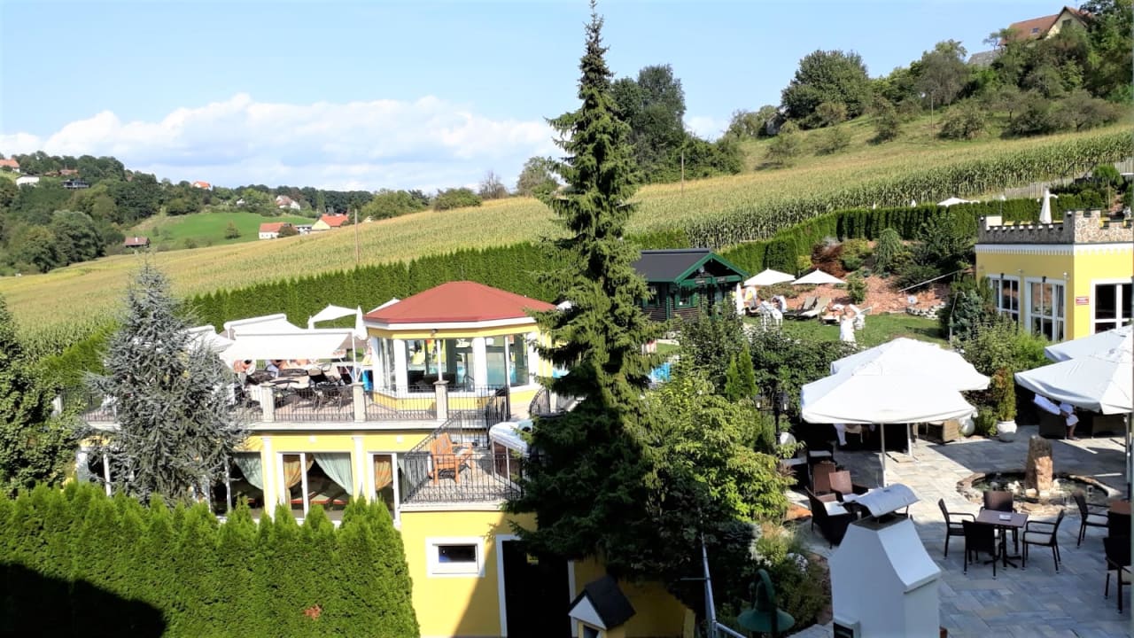 Gartenanlage Schlössl Hotel Kindl