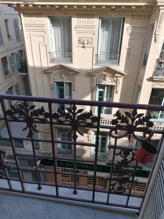 Ausblick Best Western Plus Hôtel Massena Nice