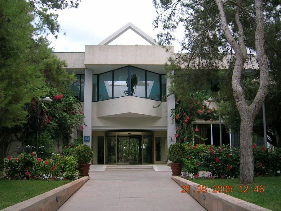 Hoteleingang Hipotels Bahia Grande