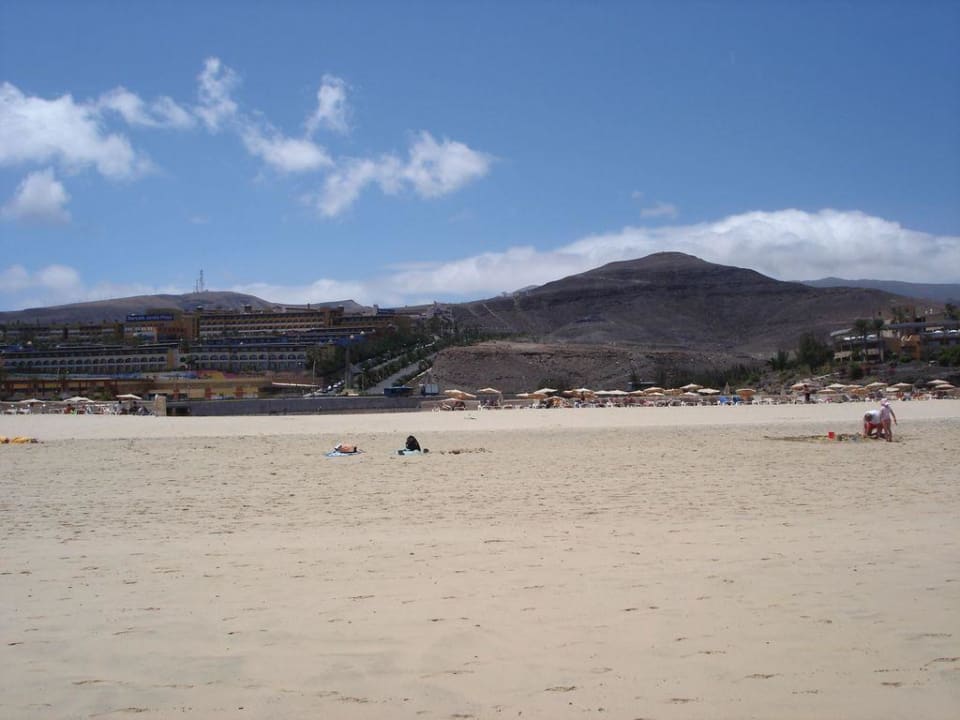 Hotel vom Strand aus Occidental Jandía Playa