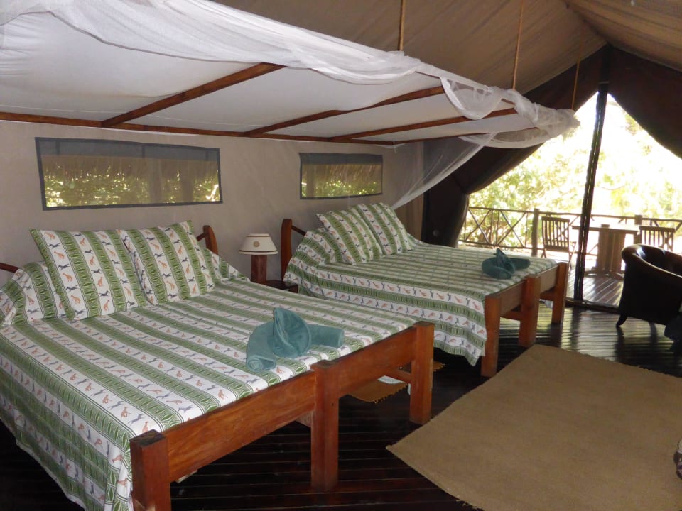 Großzügige Unterkunft Hotel Rufiji River Camp