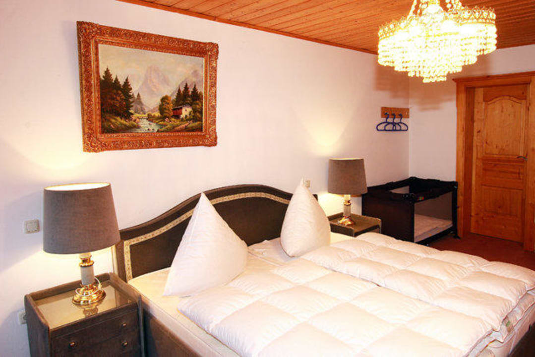 Schlafzimmer Gruppenferienhaus Landhaus St.Oswald