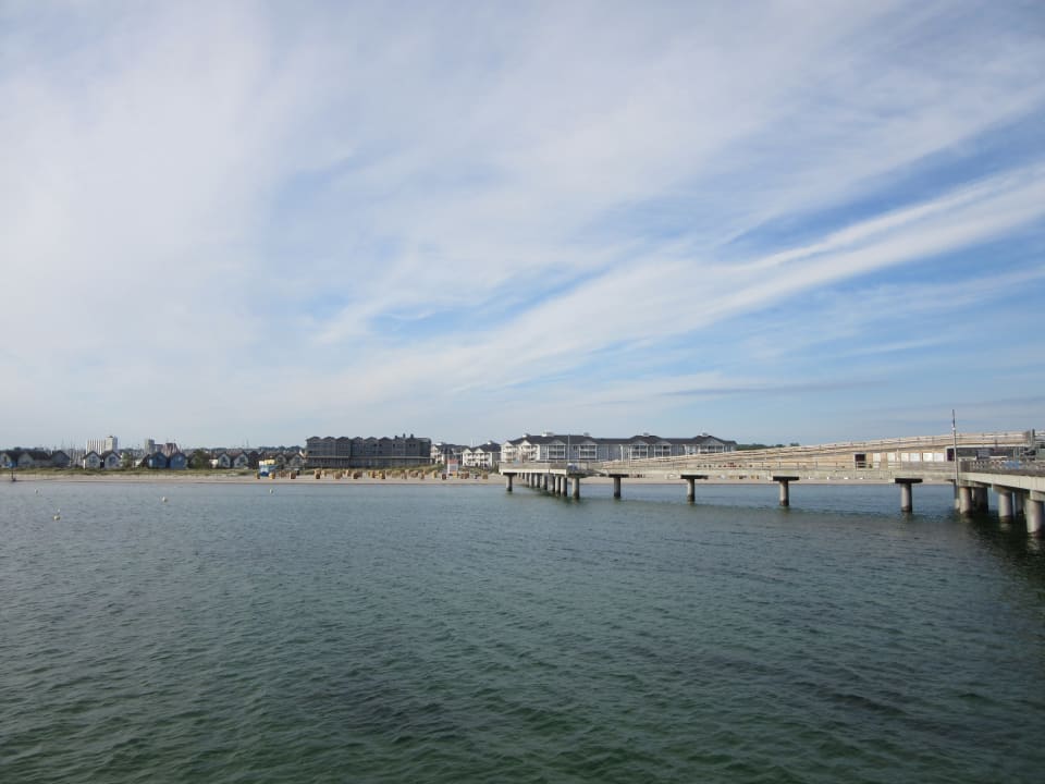Ausblick Bretterbude Heiligenhafen
