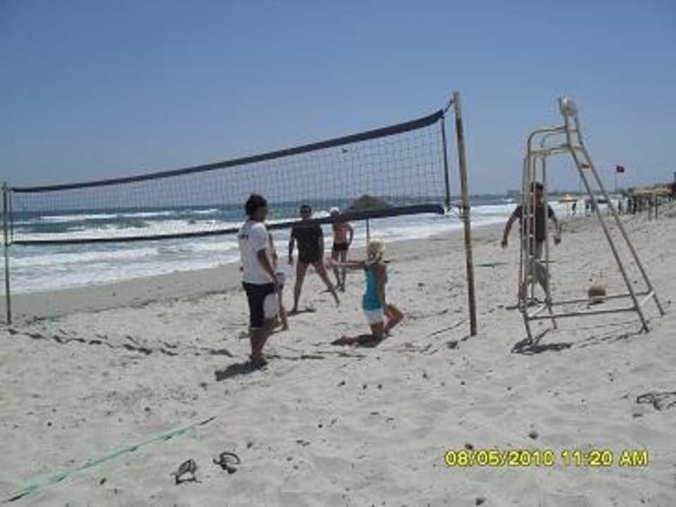 Vollyball spielen Hotel El Mouradi Cap Mahdia