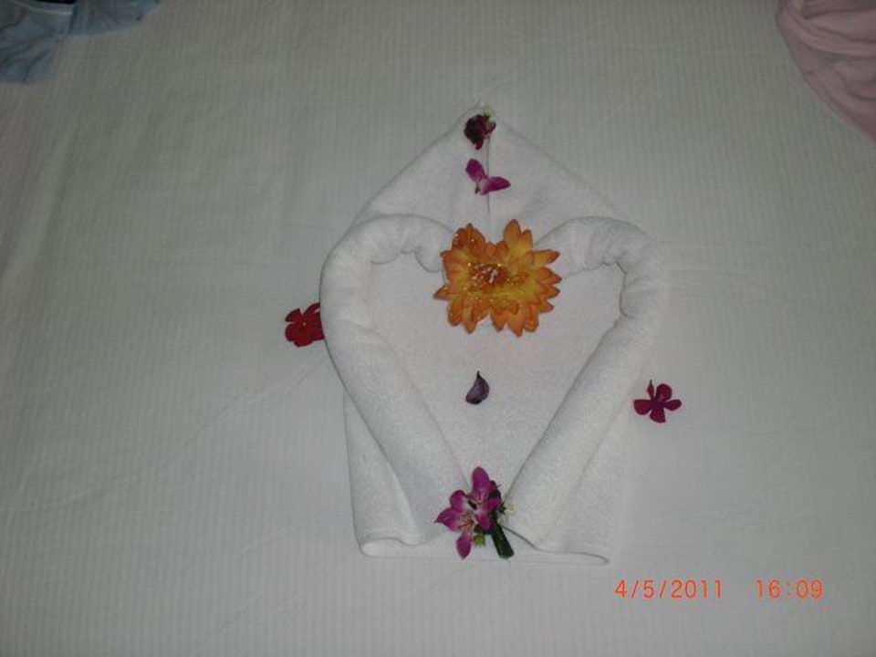 Bettschmuck Sunis Evren Beach Resort Hotel & Spa