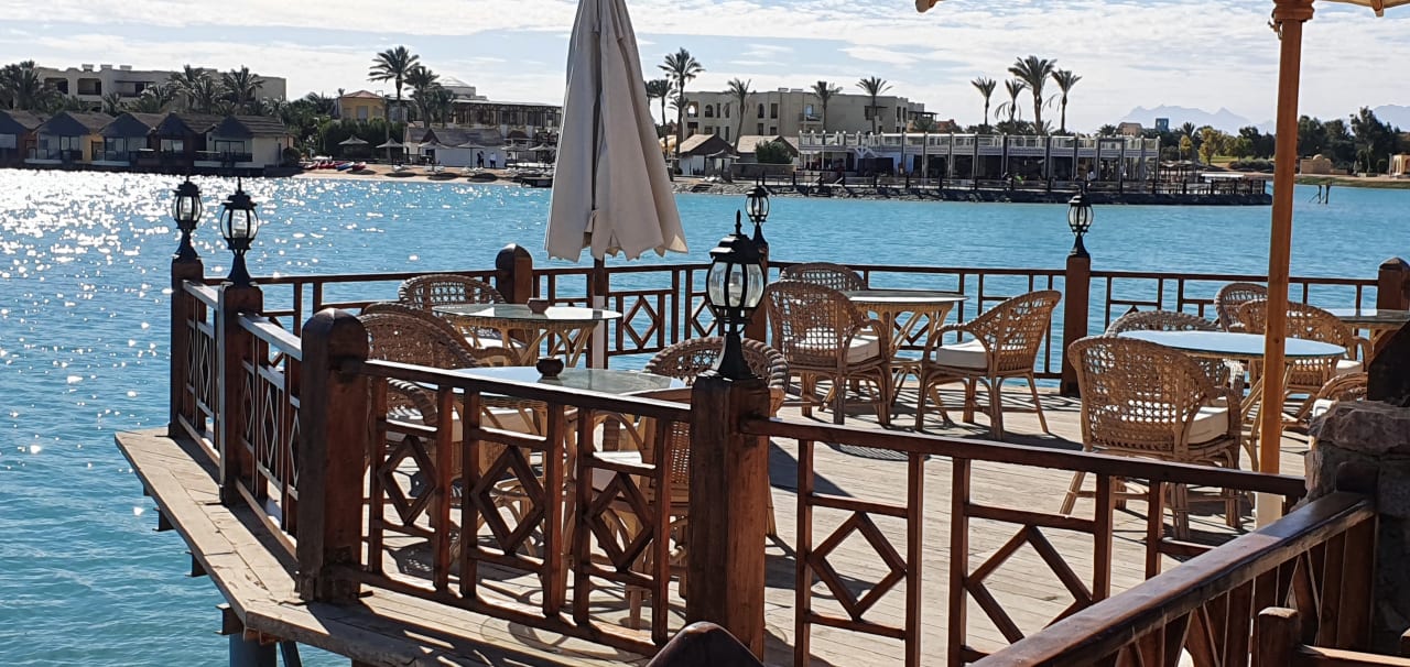Ausblick Sultan Bey Hotel, El Gouna