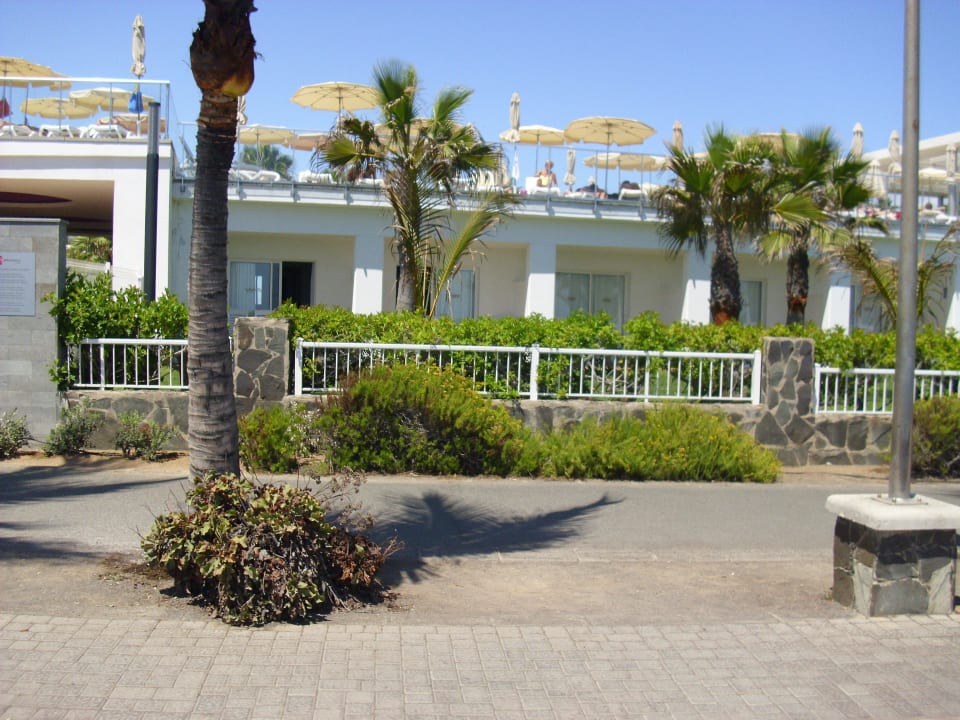Blick auf die Promenade Hotel Riu Gran Canaria