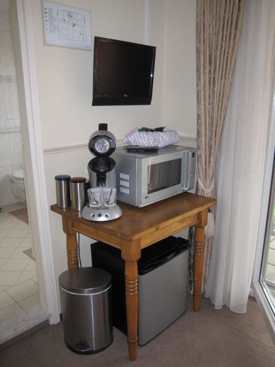 Kühlschrank, Senseo, TV Pension Sixtysix