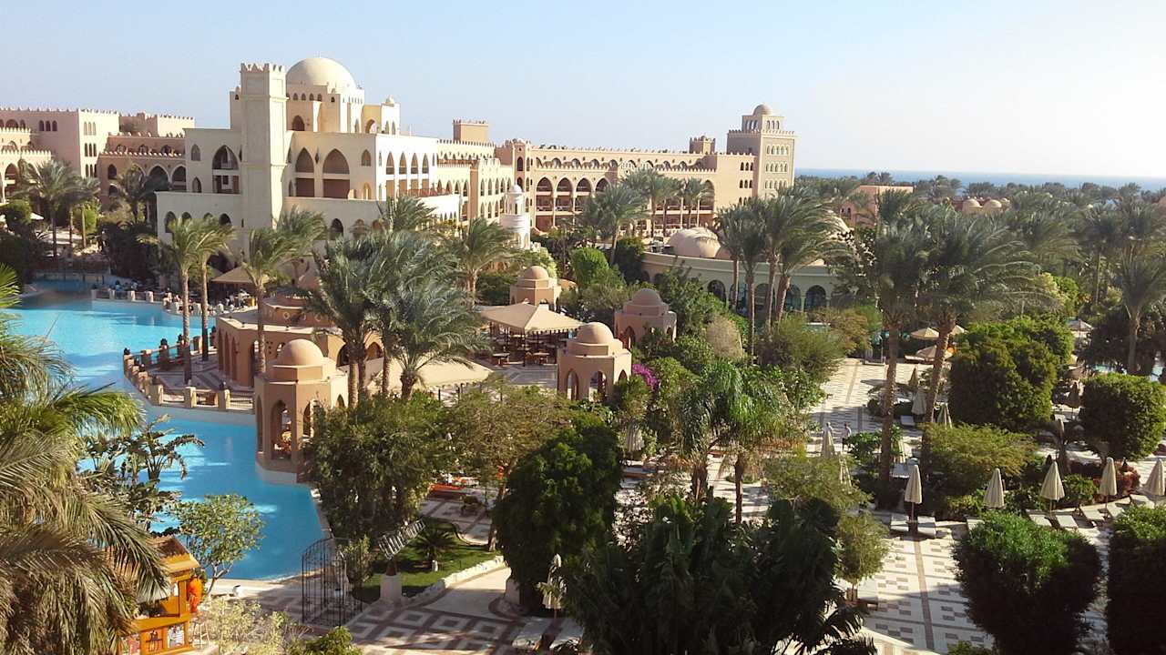 Balkonausblick Zimmer 4403 Makadi Palace