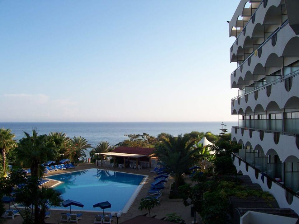 Blick aus dem Hotelfenster Crystal Springs Beach Hotel
