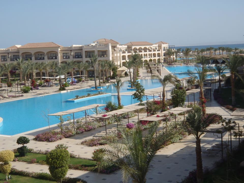 Vom Balkon JAZ Aquamarine Resort