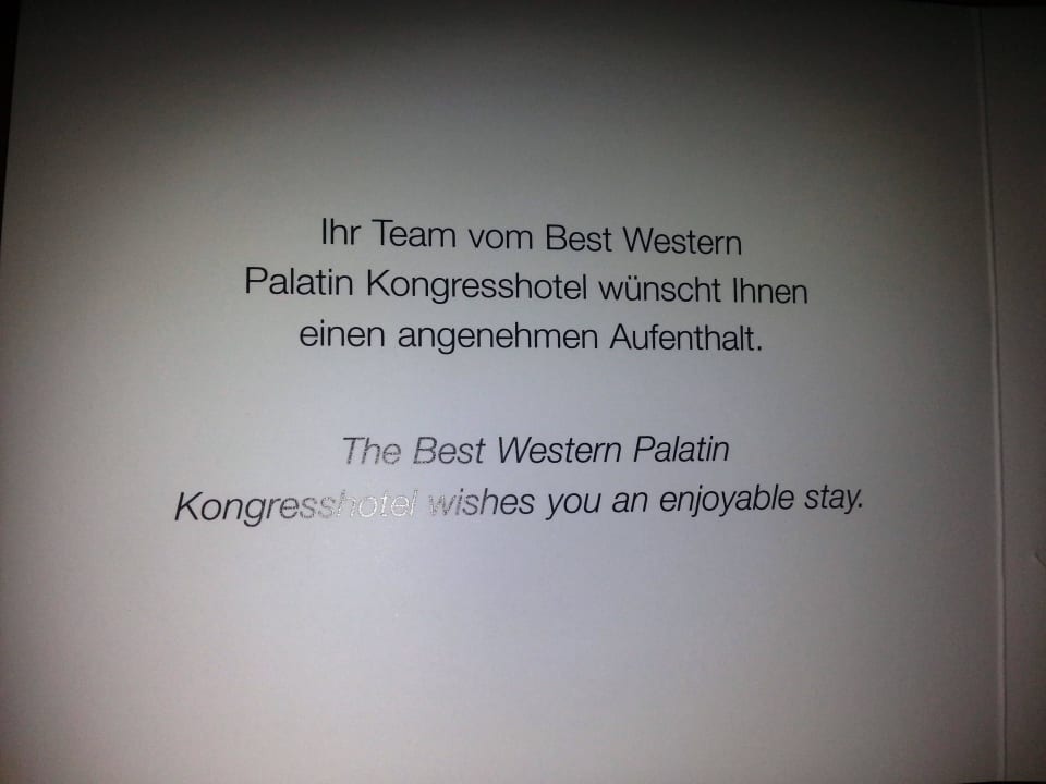 Willkommen Best Western Plus Palatin Kongresshotel