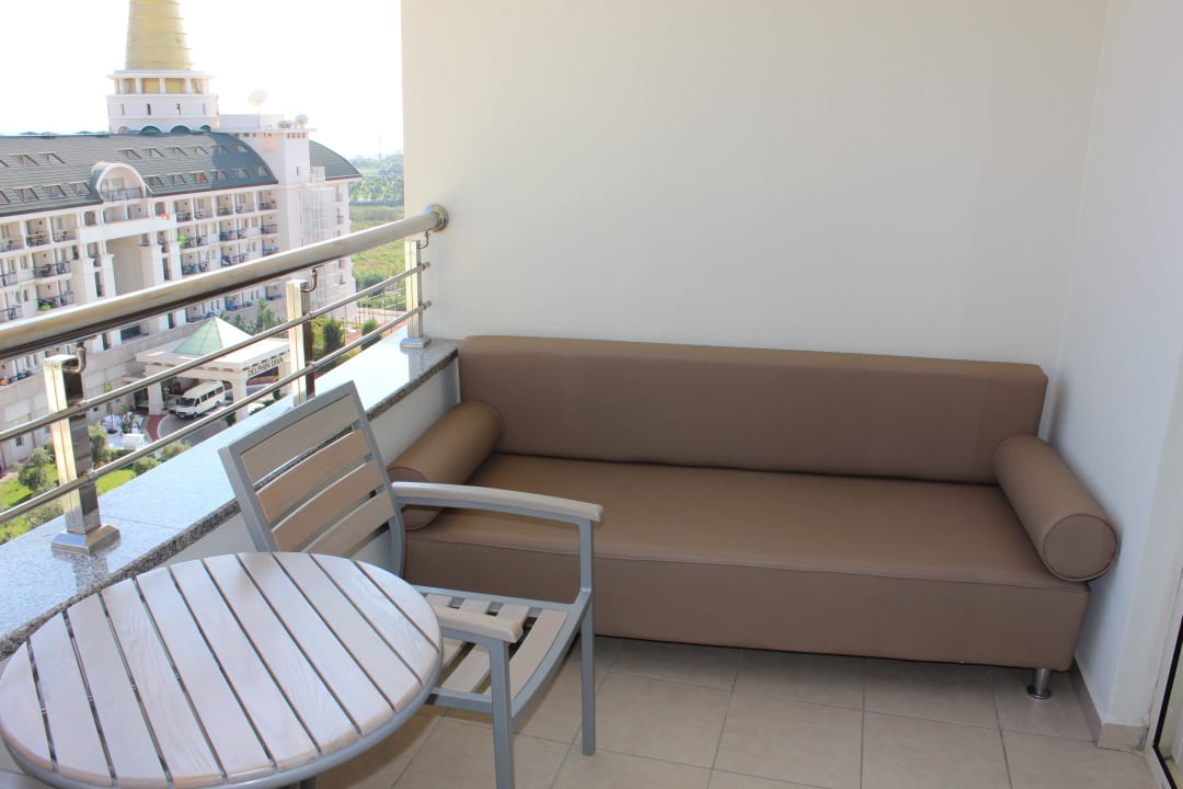Balkon. Tolles Sofa Hotel Delphin Imperial