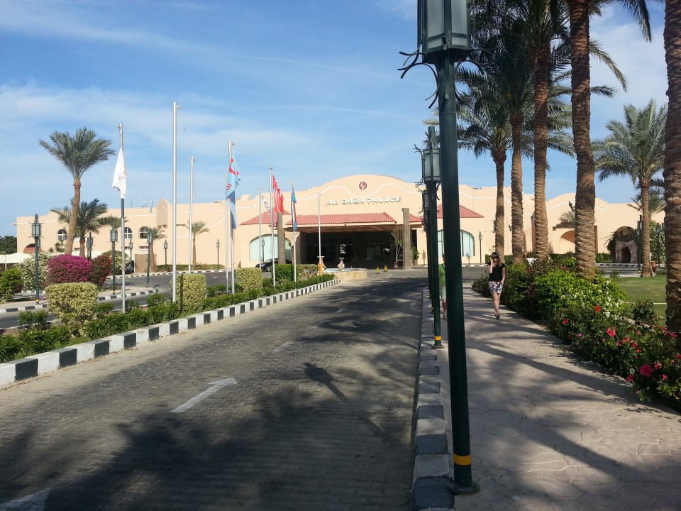 Eingang Ali Baba Palace Hotel