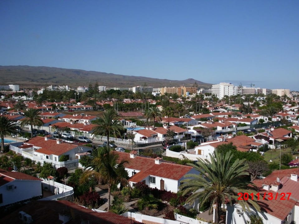 Blick vom Gang Hotel Rey Carlos