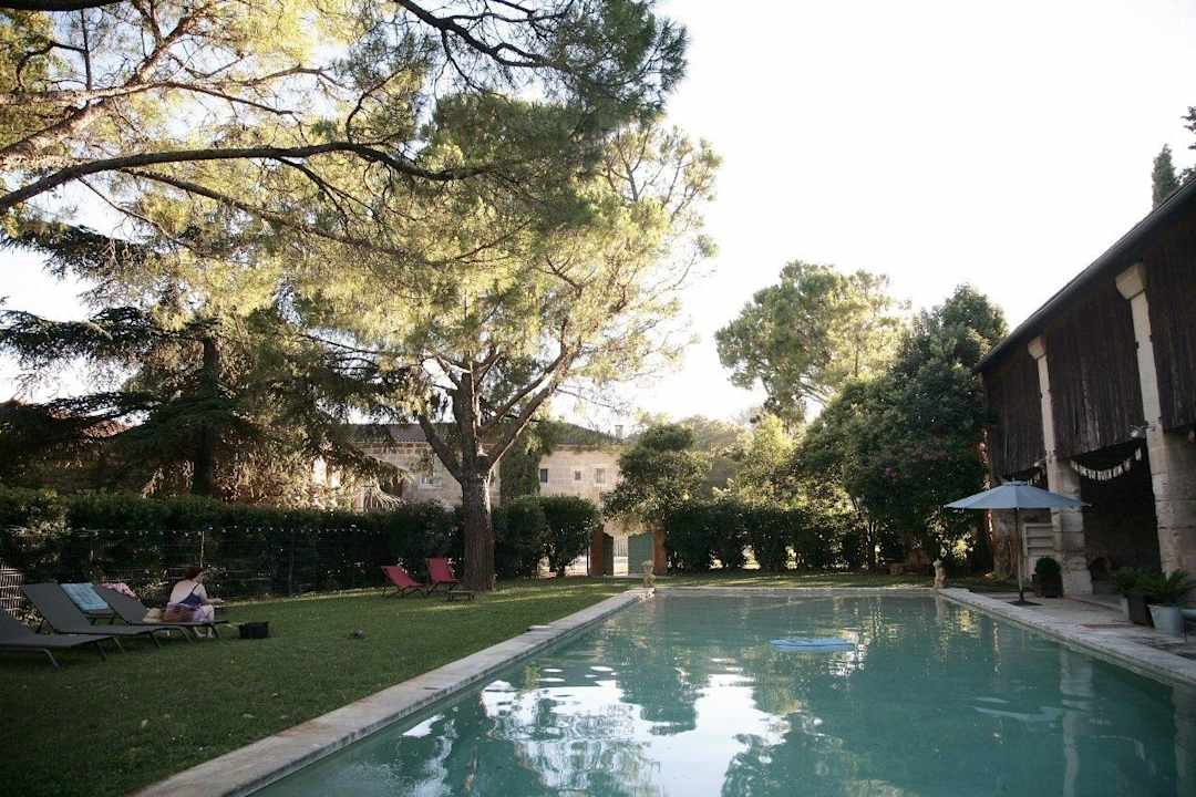 La piscine du Mas ( 18 m x 7 m ) Hotel Le Mas des Comtes de Provence
