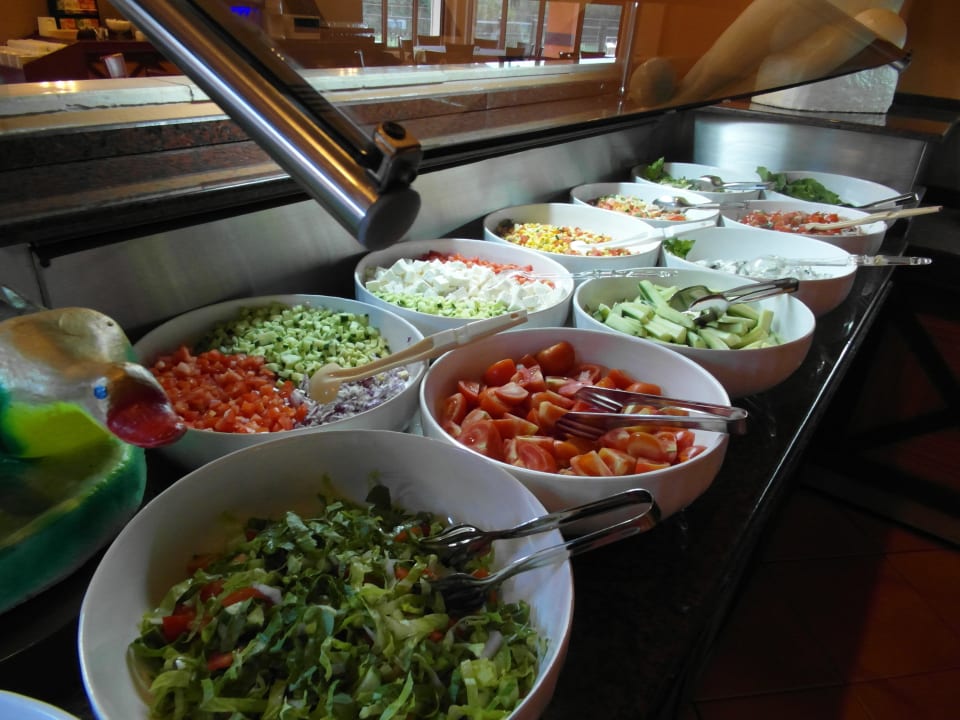 Viel Auswahl im Restaurant Club Grand Aqua