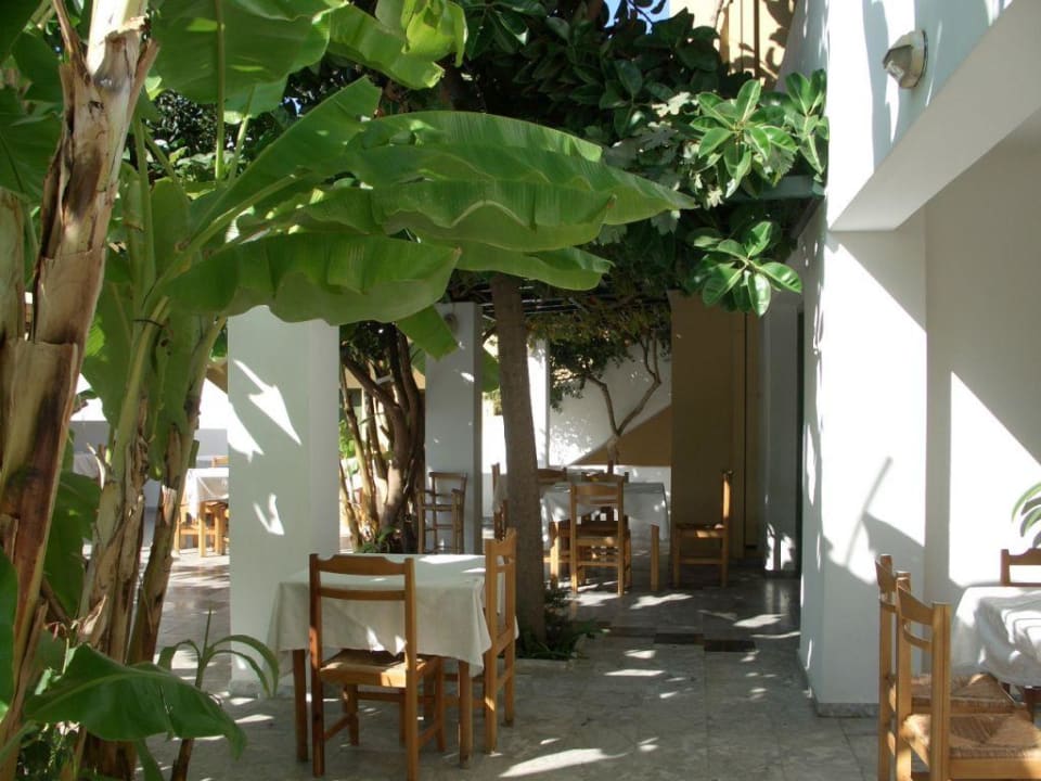 Terrasse des Restaurants Hotel Xidas Garden