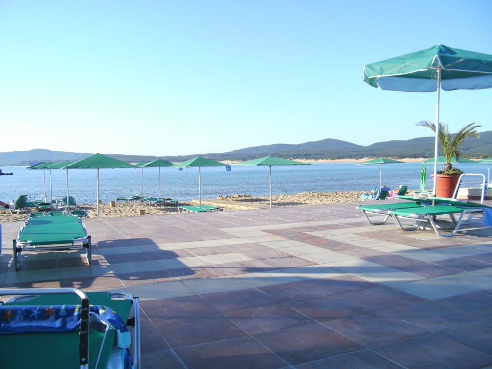 Pool Marina Beach mit Blick auf Strand Duni Royal Holiday Village