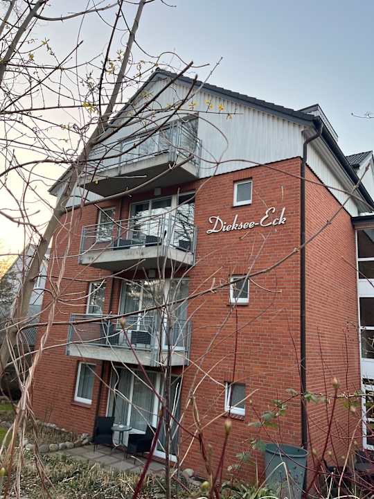 Außenansicht Gästehaus Dieksee-Eck