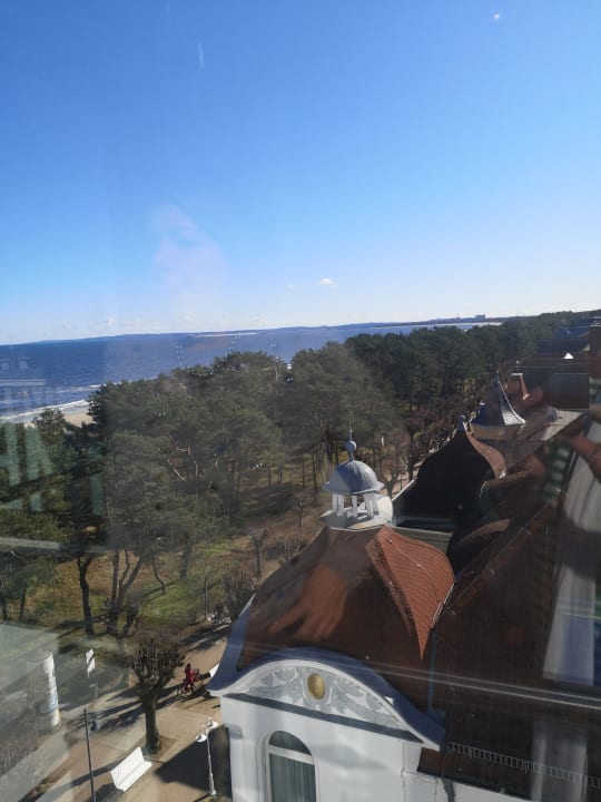Ausblick Strandhotel Ahlbeck