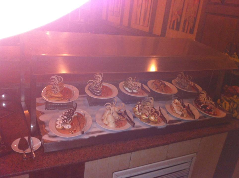 Ein Teil vom Dessertbuffet Pickalbatros Palace Resort